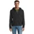 SOLS Heren Spike Full Zip Hoodie (Zwart)