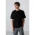 Heren Oversized Crew Neck T-Shirt Met Patch