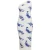 IZIA Jurk Dames Wol Wit Blauw