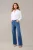 Livia Denim Broek Medium Blauw Denim