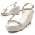 MonteVita Wedge Sparto Sandal Wesparto8 in Zilver