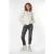 EsQualo Trousers Vintage High Waist Jeans Black