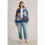 White Stuff Louisa Longline Cardi Blue Multi