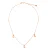Orphelia ‘Elisa’ Dames 925 Sterling Zilveren Halsketting – Roze ZK-7381