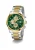 Gc Analoog horloge ‘Gallant’  goud / groen / zilver
