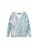 Desigual Sweatshirt  blauw / wit