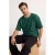 TRENDYOL MAN Heren Kaki Effen Kort Oversized T-shirts