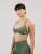 neverover Sport bh ‘Hue Minimal Strappy Bra’  groen