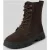 Marc O’Polo Boots van runder suède met profielzool model ‘Josy 2’