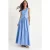 V-hals Vest en Maxi Rok Twee-delige Coördinate Set