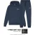 Malelions Men Split Tracksuit | Navy/Green