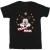 Disney Heren Mickey Mouse Sterren T-Shirt (Zwart)
