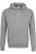 HAKRO 601 Hooded Sweatshirt grijs, Melange