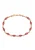 faina Armband  rose-goud / rood