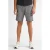 Petrol Industries regular chino short met linnen donkerblauw
