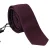 Dolce & Gabbana Paarse Zijden Mode Slanke Stropdas