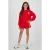 Vingino relaxed sweatshort rood