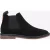 Hush Puppies Shaun Suède Heren Zwarte Laarzen