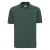 Russell Heren 100% Katoenen Korte Mouw Poloshirt (Fles groen)
