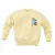 Z8 kids sweater Xavi met backprint lichtgeel