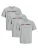 JACK & JONES Shirt ‘Basic’  lichtgrijs