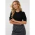 EsQualo Sweater S/slve Lurex Black