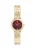 FURLA Analoog horloge  goud / bordeaux