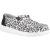 HEYDUDE Wendy Leopard Cotton Blend zwart/grijze damesschoenen