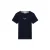 T-shirt met ribbels en geborduurd vrouw Guess