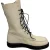 The Row Patty Veterschoenen in Wit Leer