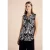 Street One Dames Mouwloze blouse met print in Zwart