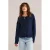 WE Fashion gebreid vest donkerblauw