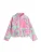 Next Fleece jas  mintgroen / oudroze