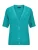 Goldner Gebreid vest  smaragd