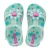 Ipanema Daisy Baby gebloemde sandalen mintgroen/roze