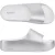Holster Levitate slippers vegan eva platform slides 4cm podologisch goedgekeurd silver