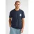 Petrol Industries regular T-shirt met backprint donkerblauw