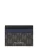 Karl Lagerfeld Etui ‘Monogram’  blauw / bruin / lichtbruin / zwart