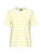 PIECES Shirt ‘PCRIA’  lichtgeel / wit