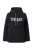 Ulla Popken Sweatshirt  zwart / wit