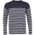 SOLS Heren Matelot Gestreept T-shirt Met Lange Mouwen (Franse marine / Wit)