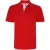 Asquith & Fox Heren Klassieke Pasvorm Contrast Poloshirt (Rood/wit)