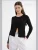 MixRay Gebreid vest  zwart
