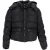 Prada Sport Gevoerde Donsjack met Kap in Zwarte Nylon