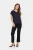 Blouse met korte mouwen Regular fit Night Sky dark blue