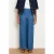 LOLALIZA wide leg regular waist broek medium blue denim