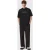 AllSaints Deterent Ss Crew Washed Black