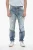 SID Regular Fit Jeans met Distressed Effect, 18 cm in blauw