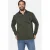 Jan Vanderstorm loose polo OLSLAND Plus Size olijfgroen