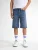 Petrol Industries – Jongens Lenox Loose Fit Denim Short Papaya – Blauw